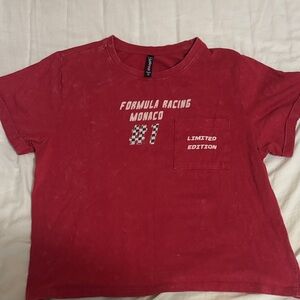 Electric Family Red Racing Kids T-Shirt